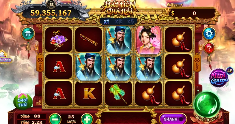 Chinh Phục Nổ Hũ Bát Tiên Quá Hải Tại RikVip Với Tỷ Lệ Trả Thưởng Cực Khủng