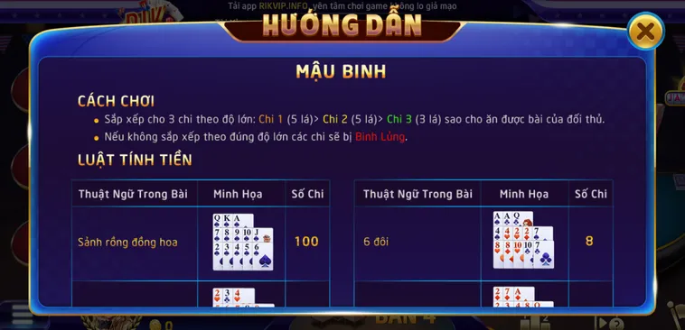 Bí Quyết Chơi Mậu Binh Tại RikVip Đạt Tỷ Lệ Thắng Cao Nhất