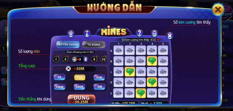 Minigame Mines Tại RikVip Và Chiến Thuật Dò Mìn Tối Ưu Lợi Nhuận 2026