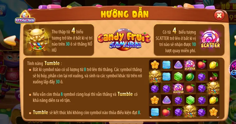 Nổ Hũ Candy Fruit Samurai Tại RikVip Và Kỹ Thuật Chém Hũ Siêu Đẳng 2026