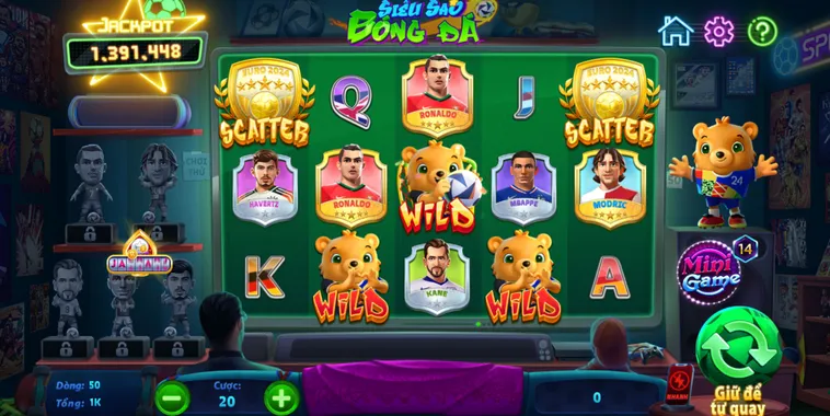Chinh Phục Sân Cỏ Với Game Nổ Hũ Bóng Đá Siêu Sao Tại RikVip Đỉnh Cao