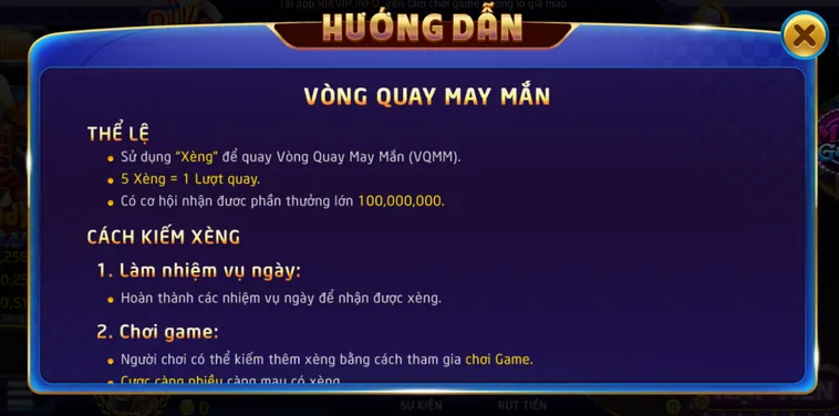 Săn Quà Khủng Mỗi Ngày Cùng Minigame Vòng Quay May Mắn Tại RikVip