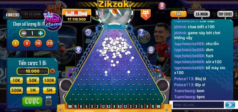 Minigame Zik Zak Tại RikVip Và Cách Chinh Phục Tỷ Lệ Thưởng 2026